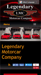 Mobile Screenshot of legendarymotorcar.com